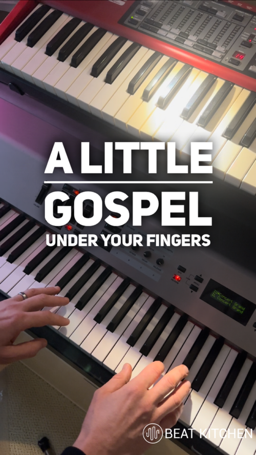 Video thumbnail: Here is a little gift because if you can play this you’ve got a little gospel under your fingers...