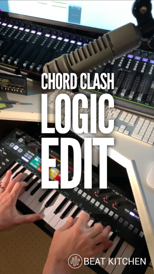 Video thumbnail: Like most things, fixing a subtle clash in logic is pretty much the same as it was in Ableton.