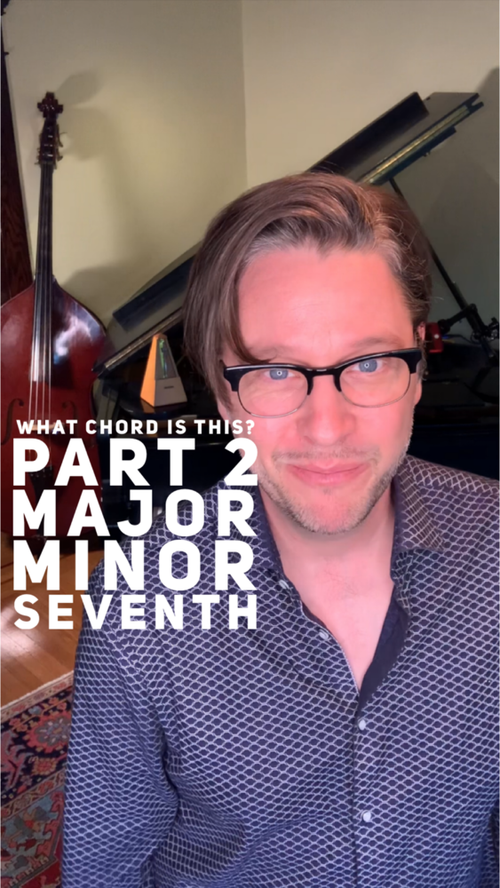 Video thumbnail: Chord ID part 2. With the chord in its root position, most chords are going to sit solidly within...