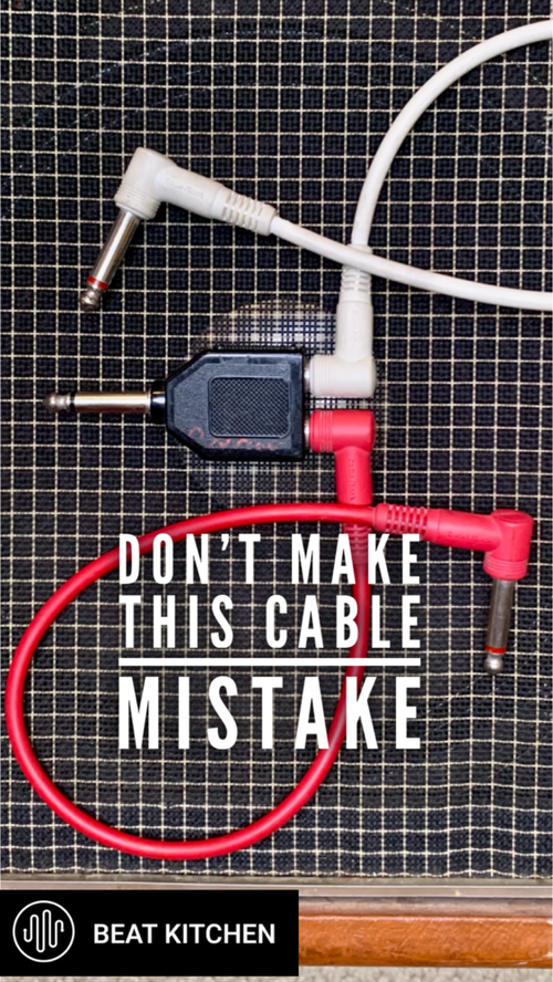 Video thumbnail: This cable goes one way.