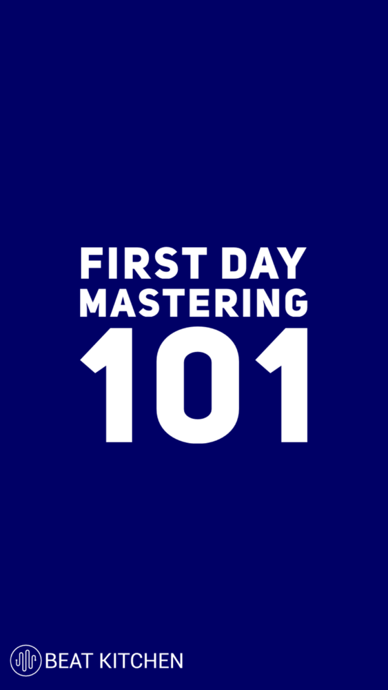 Video thumbnail: Welcome to your first day of mastering 101 at Beat Kitchen and I want you to look at the person on...