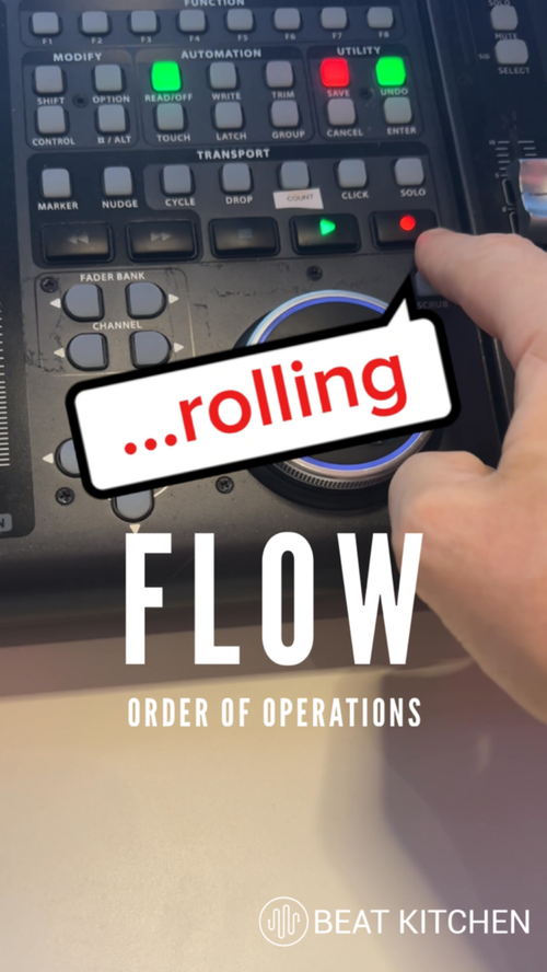 Video thumbnail: There’s an order of operations I prefer when announcing a new take.