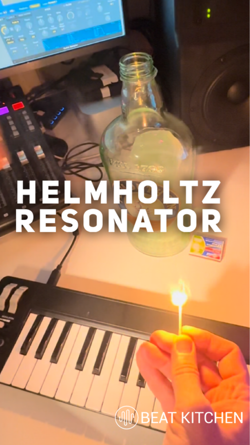 Video thumbnail: This is a Helmholtz resonator, and you’ll see them in studios.