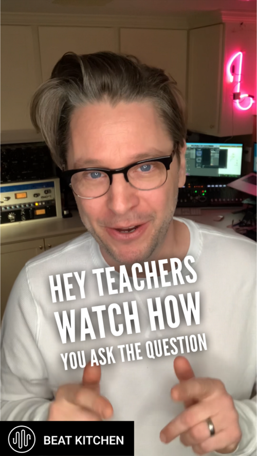 Video thumbnail: Hey teachers, when you ask your class any questions, it’s a little bit like saying, Does...