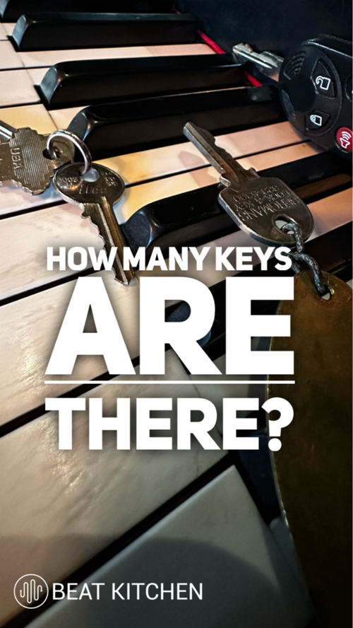 Video thumbnail: How many musical keys are there?