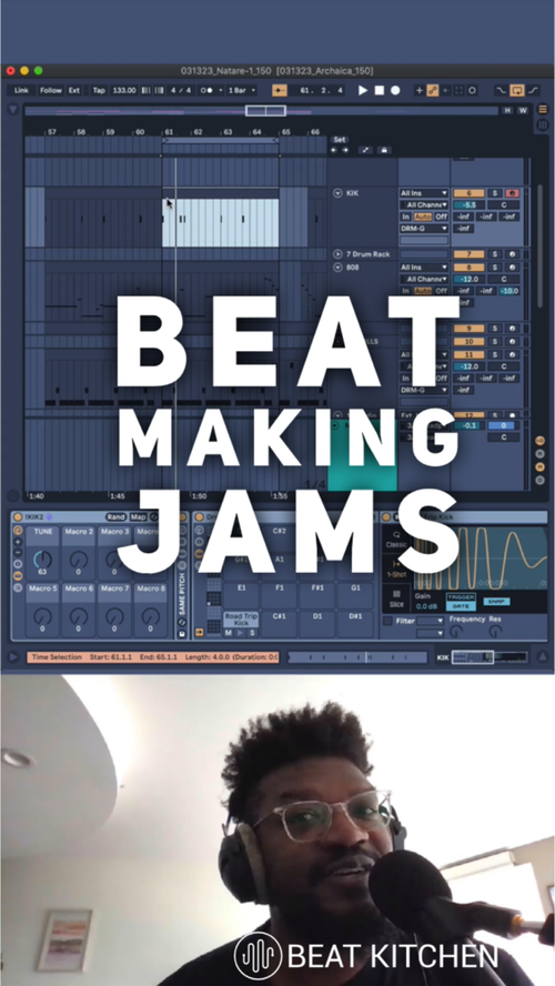 Video thumbnail: I’ve got a broad definition of the term beat and beat making, but our students get a lot of theory.