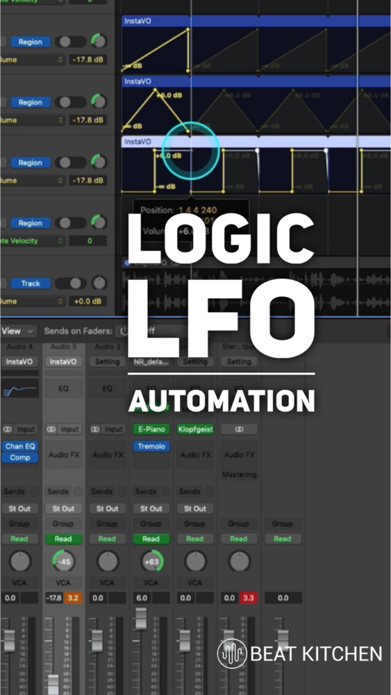 Video thumbnail: Logic doesn’t have a straightforward way to apply an LFO across a bunch of parameters.