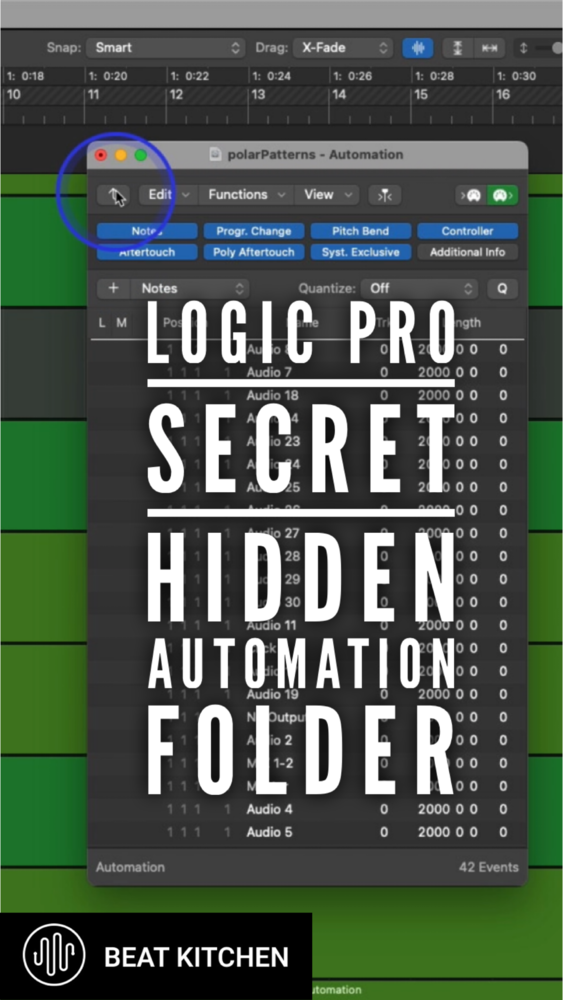 Video thumbnail: Logic has this secret automation folder.