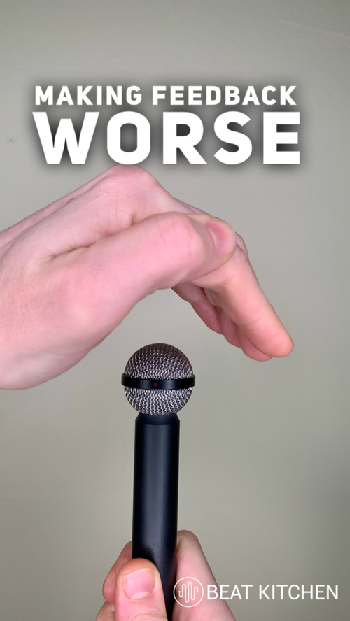 Video thumbnail: Stop doing this to your microphone.