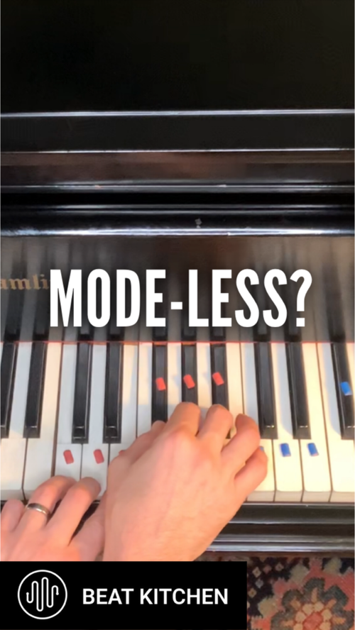 Video thumbnail: Last night, I lay awake thinking about scales and modes so you don’t have to.