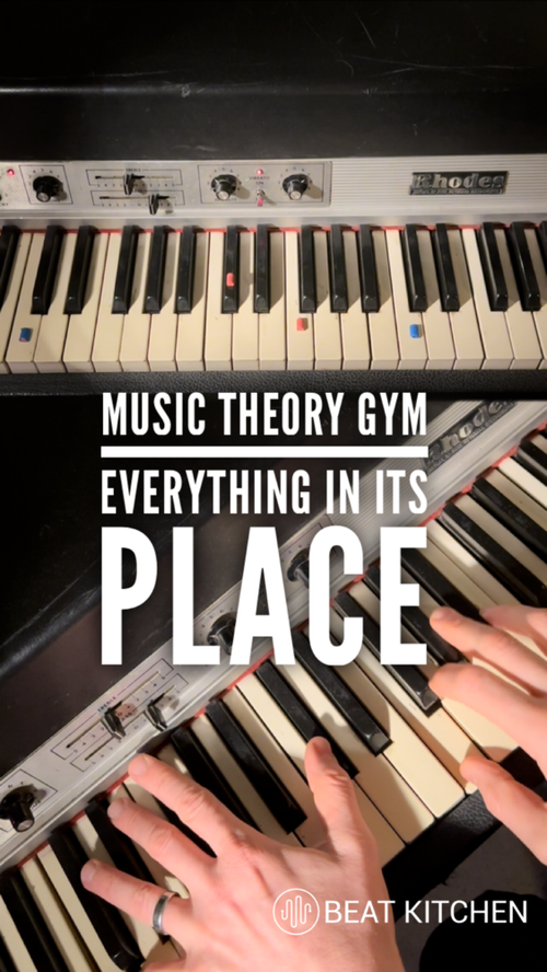 Video thumbnail: This morning in gym we took a look at this song and one of the things we discussed was what key is...