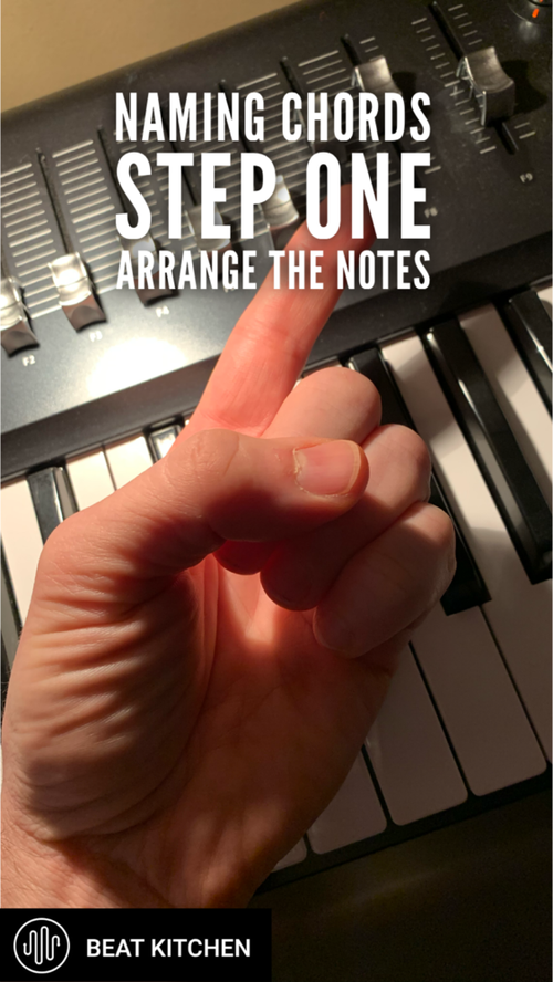 Video thumbnail: Three steps to identifying a chord.