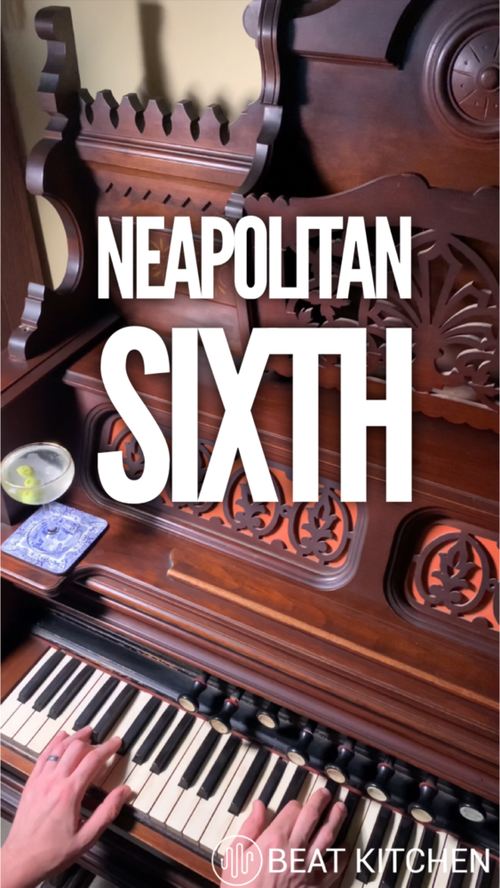 Video thumbnail: The Neapolitan 6th, it’s the first inversion of a b2 chord and it usually resolves to the 5 and...