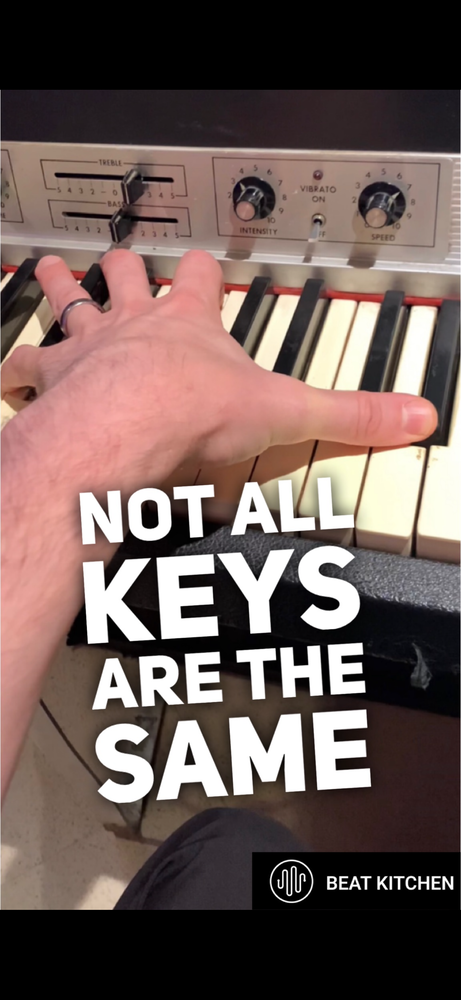 Video thumbnail: There are 12 keys. Does it matter which one you pick? As musicians, we’re taught early and often...