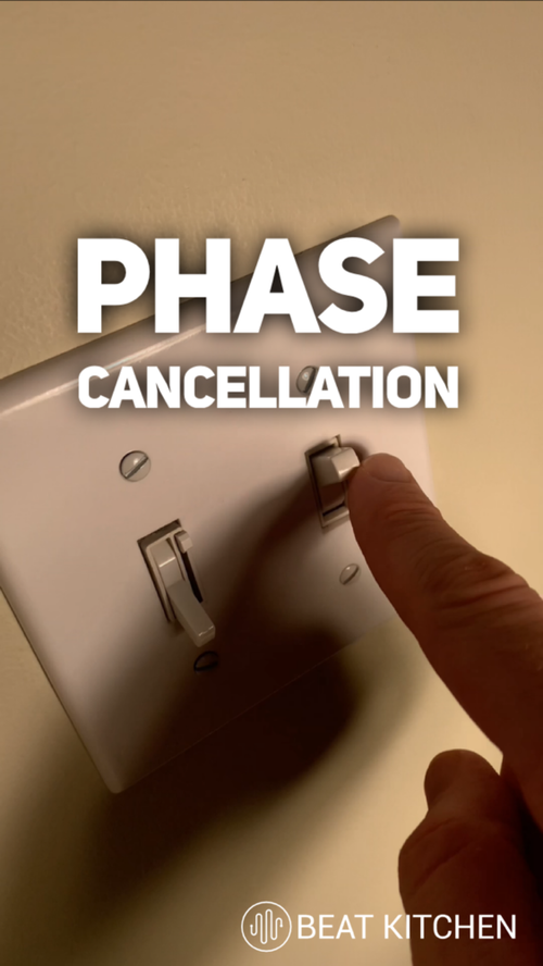 Video thumbnail: When two signals run out of phase, they cancel.