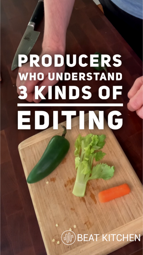 Video thumbnail: Pretty much any experienced producer will understand the value of editing.
