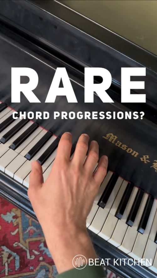 Video thumbnail: I’m going to show you a really rare chord progression.