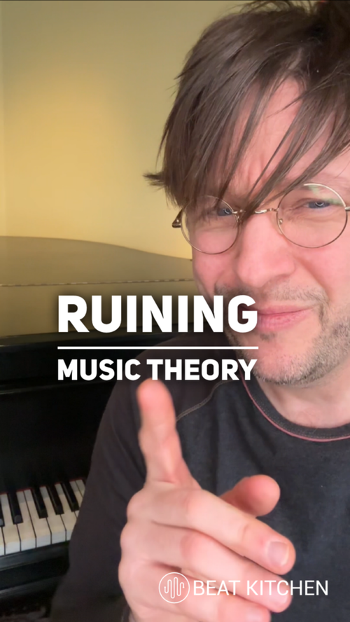 Video thumbnail: Those of you who subscribe to this myth that somehow learning music theory is going to ruin you as...