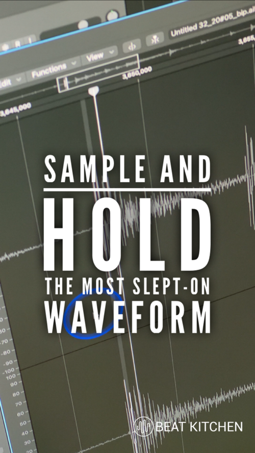Video thumbnail: The most slept on waveform in audio.