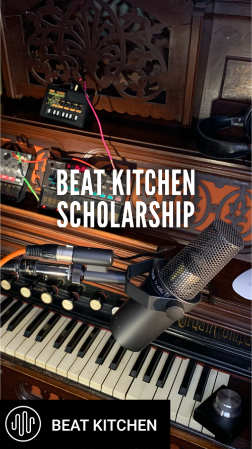 Video thumbnail: I’m excited to announce that Beat Kitchen is launching our scholarship program with a pay what you...
