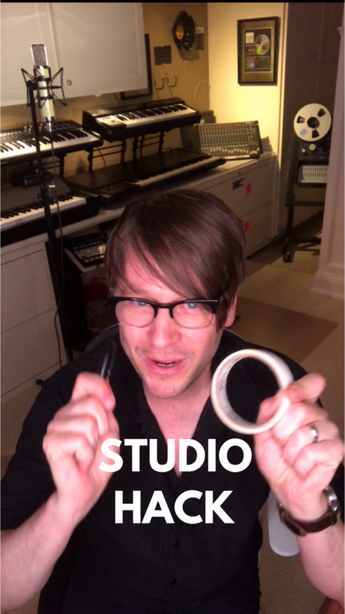 Video thumbnail: Two things in the studio you’ll never find me without.