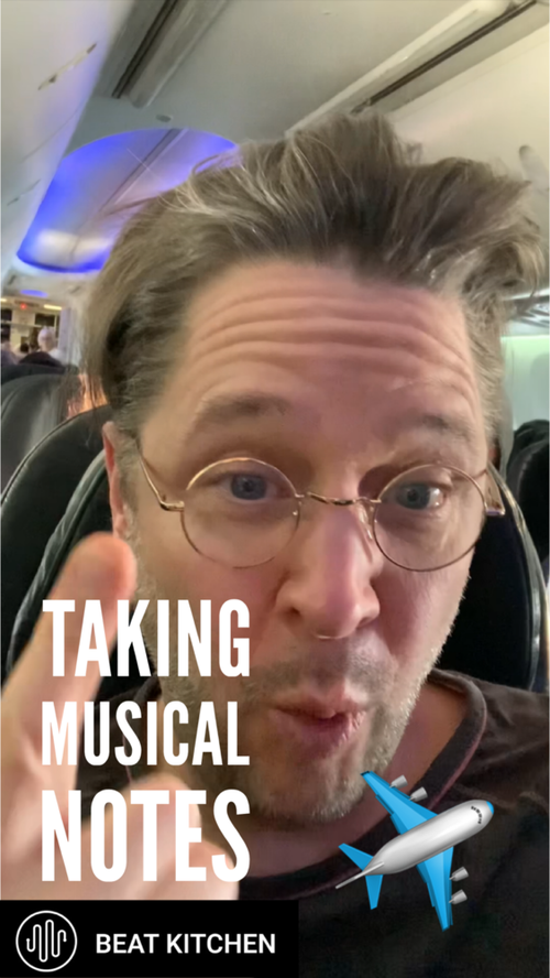 Video thumbnail: If you’re like me, you’re always working and you’re always coming up with song ideas.