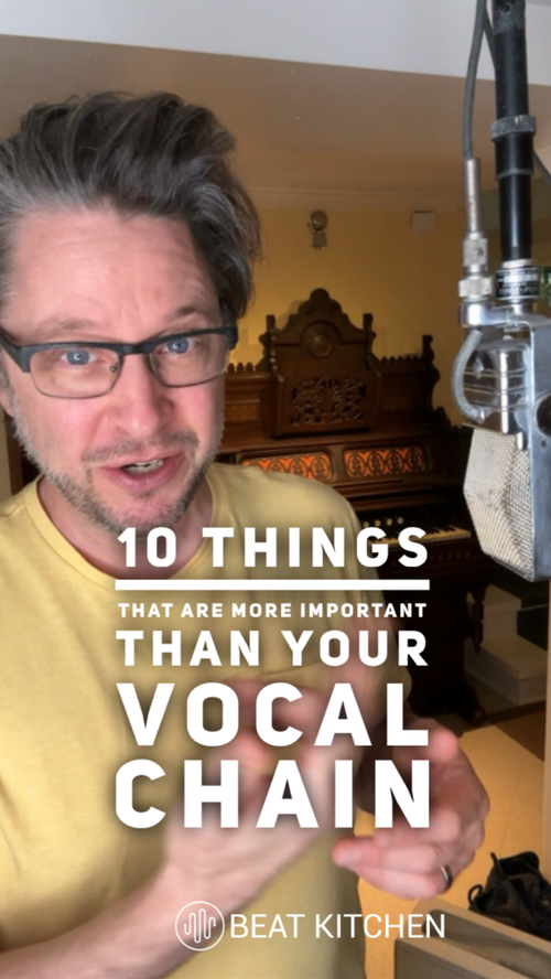 Video thumbnail: Here are 10 things that are more important than your vocal chain.