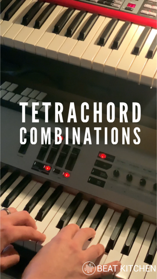 Video thumbnail: There are four tetrachords, which are just four note mini scales that span a fourth.