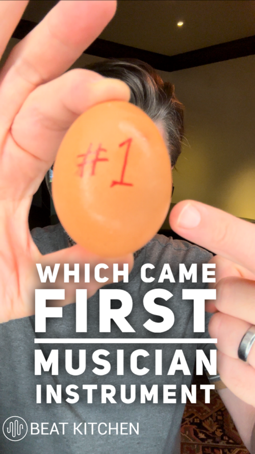 Video thumbnail: What came first? The musician or the instrument? It sounds a lot like the chicken and the egg...