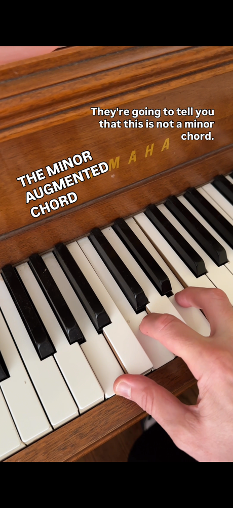 Video thumbnail: They’re going to tell you that this is not a minor chord.