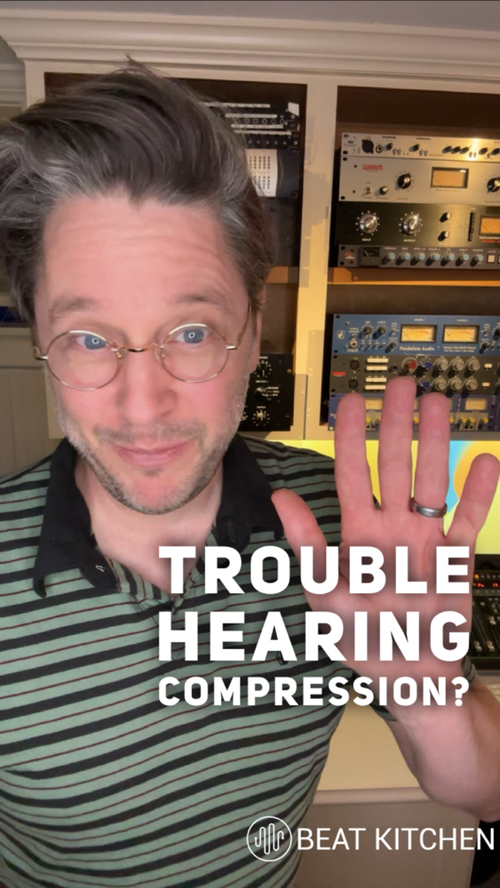 Video thumbnail: Raise your hand if you have trouble hearing compression.