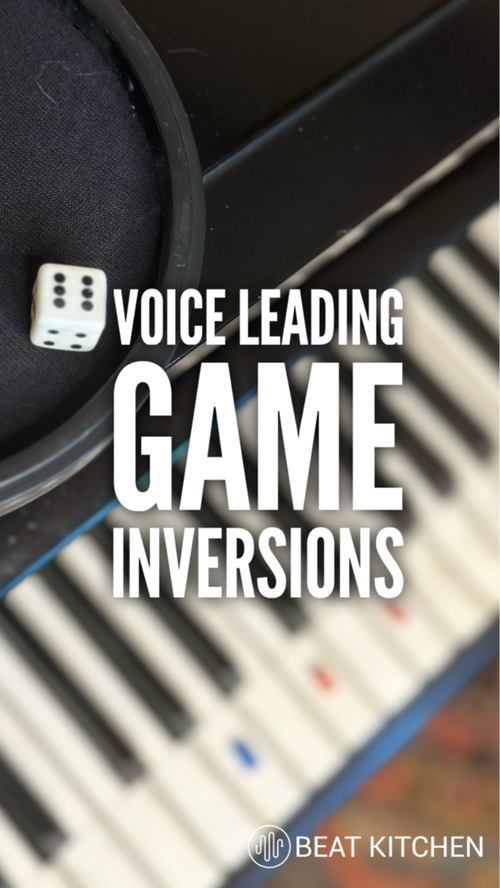 Video thumbnail: Getting comfortable with keyboard chords means getting comfortable with inversions.