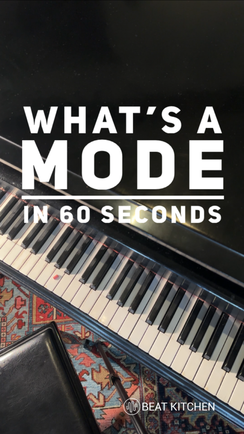 Video thumbnail: Okay, in 60 seconds, what do I mean when I say something sounds modal?