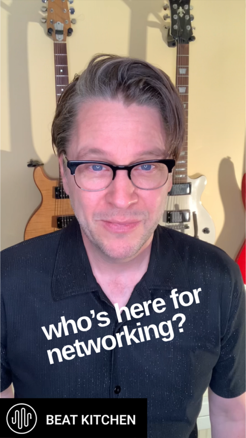 Video thumbnail: Who’s here for networking?