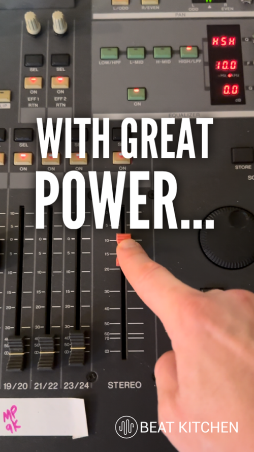 Video thumbnail: With great power comes great responsibility.