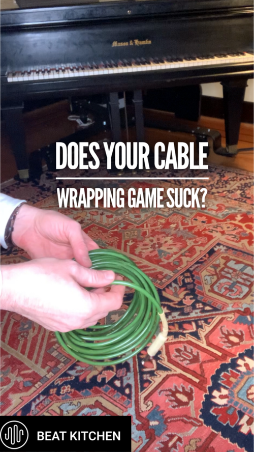 Video thumbnail: It’s time I showed you how to wrap a cable.