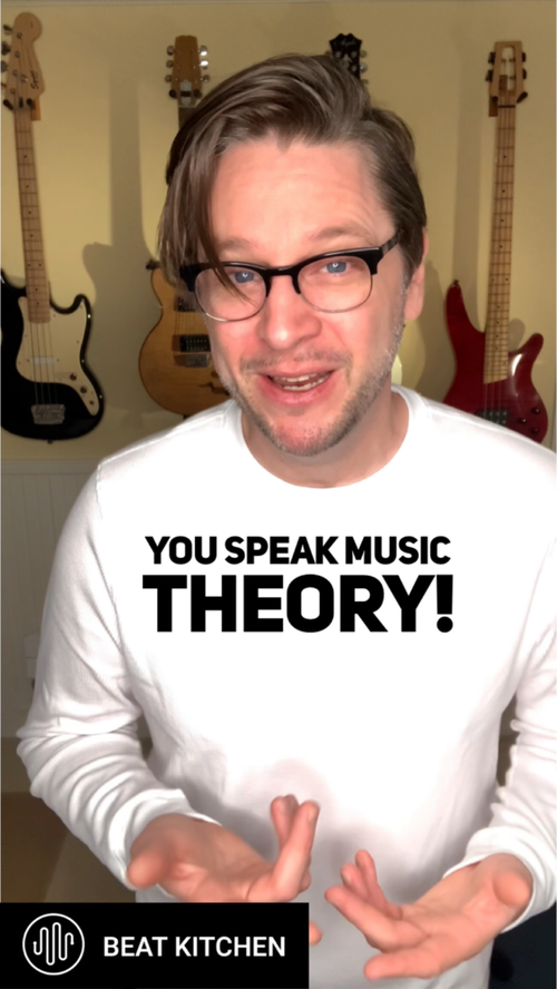 Video thumbnail: Learning music theory isn’t like learning a new language.